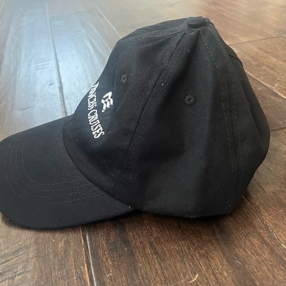 NWT Princess Cruises Black Baseball Cap Hat Adjustable - Picture 4 of 6